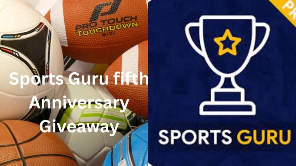 Sports Guru fifth Anniversary Giveaway